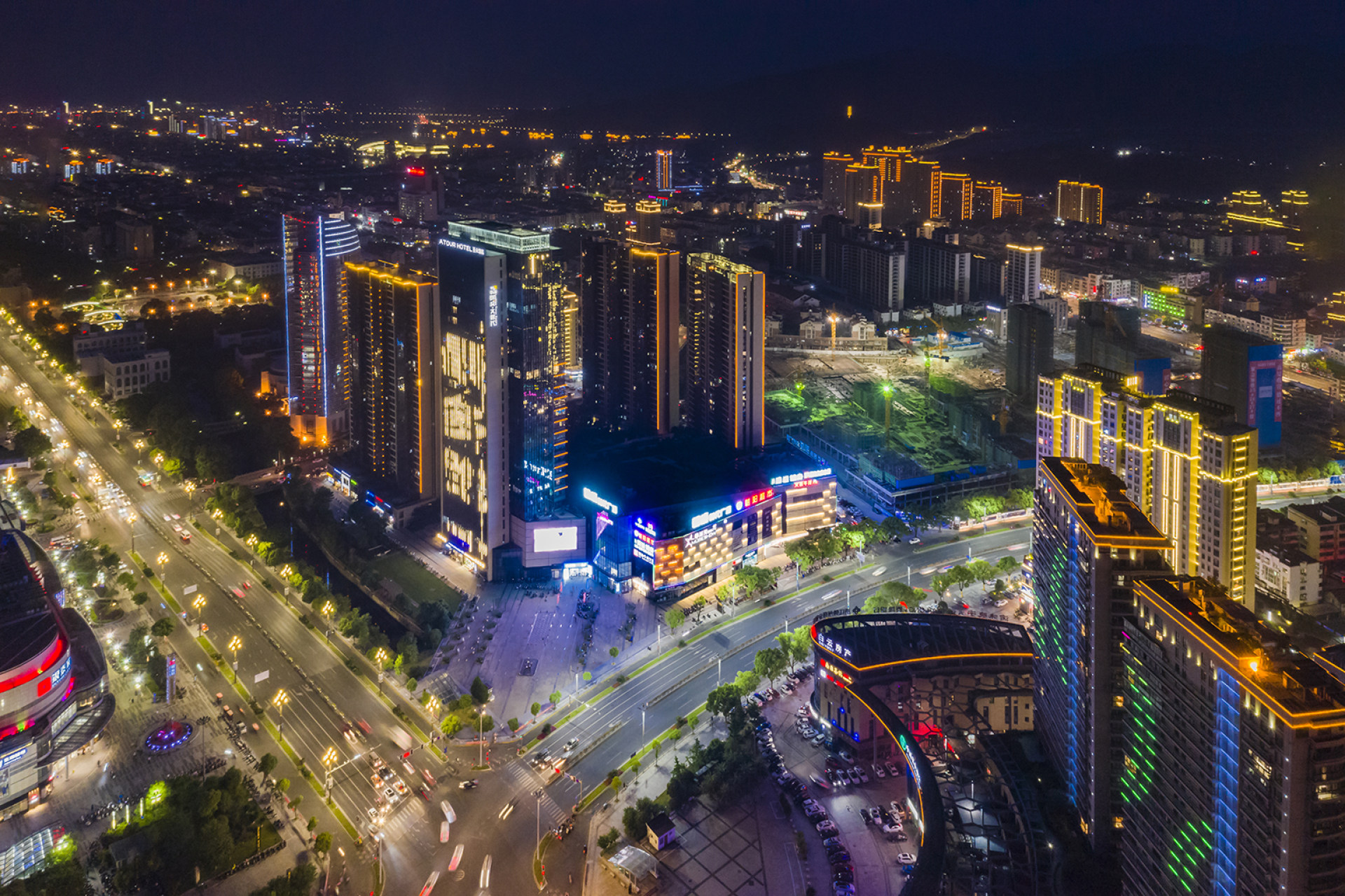 靖江路夜景