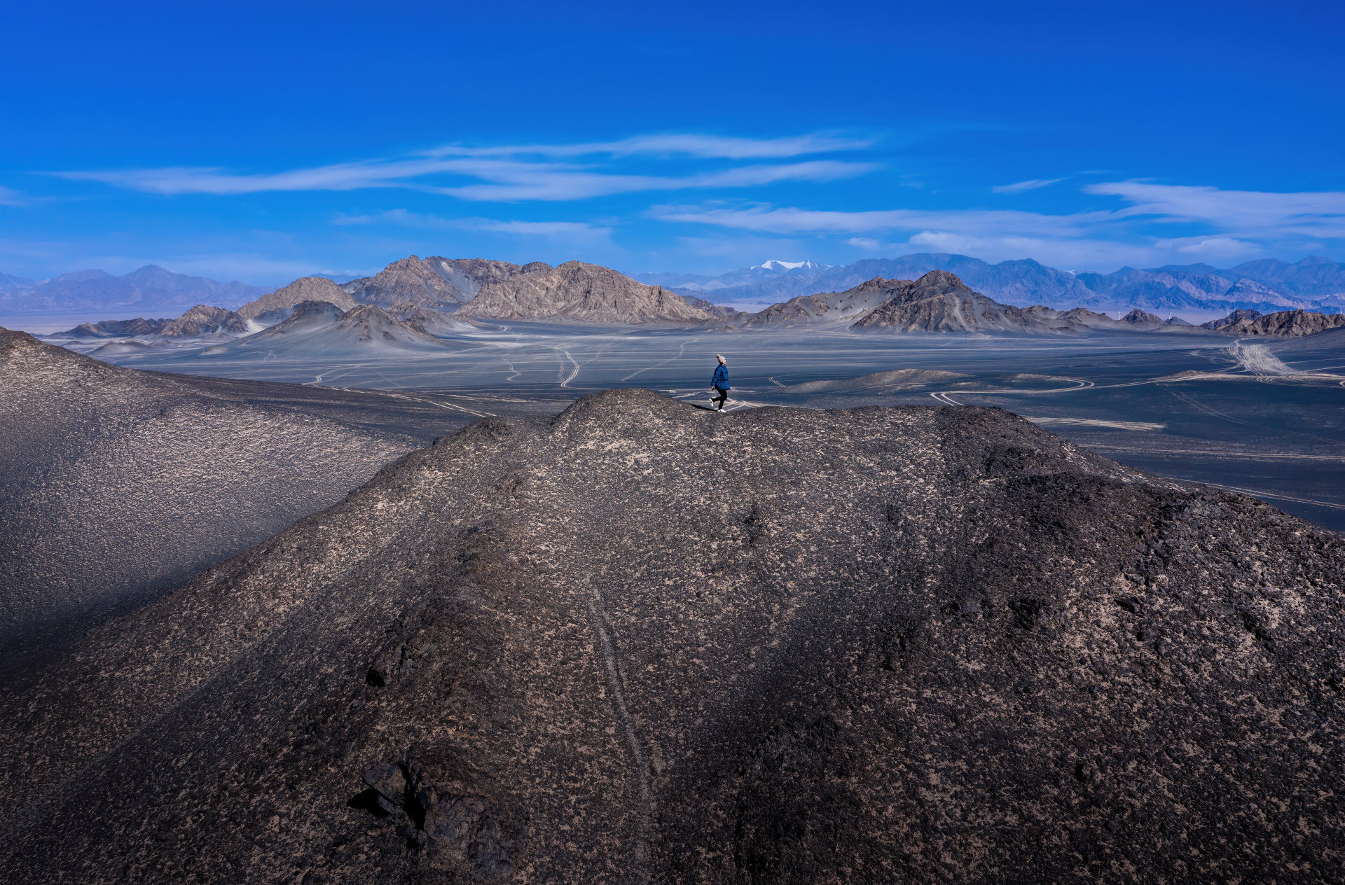 黑独山上的精灵mavic 2 pro已投稿天空之城 6 周年航拍大赛拍摄于青海