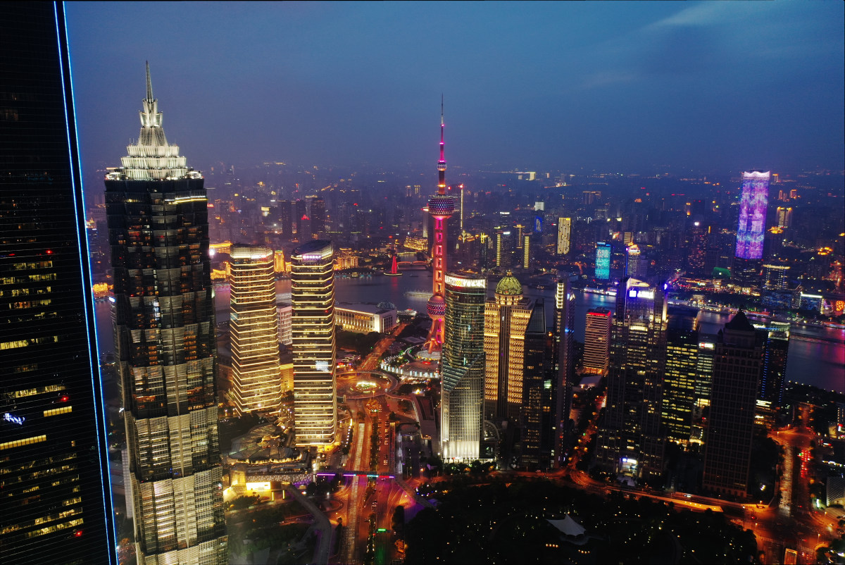 上海东方明珠夜景 By 艺农 Skypixel