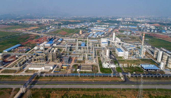 航拍安庆市大观区