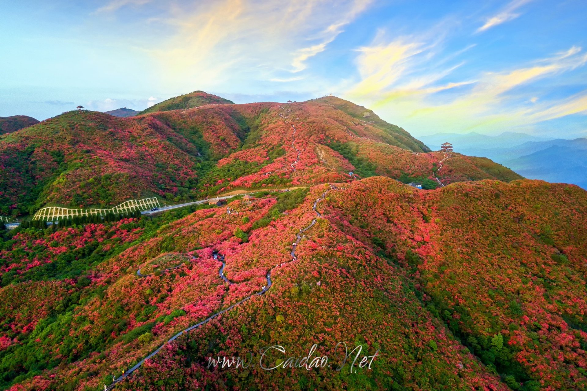 大围山七星岭景区图片