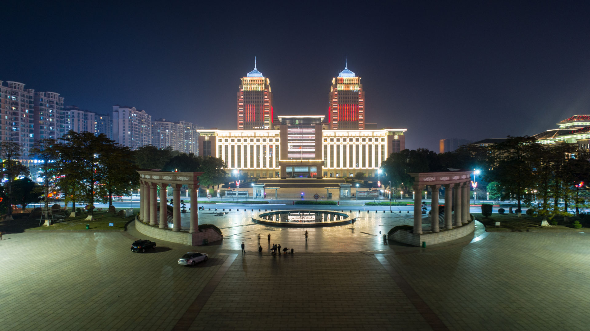 中山灯都古镇夜景