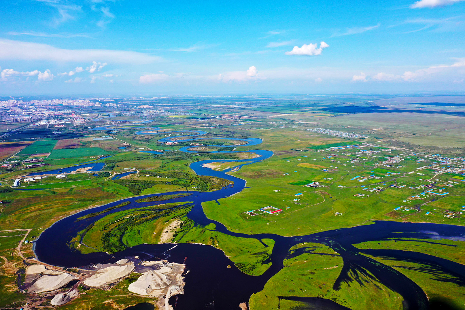内蒙古呼伦贝尔市伊敏河