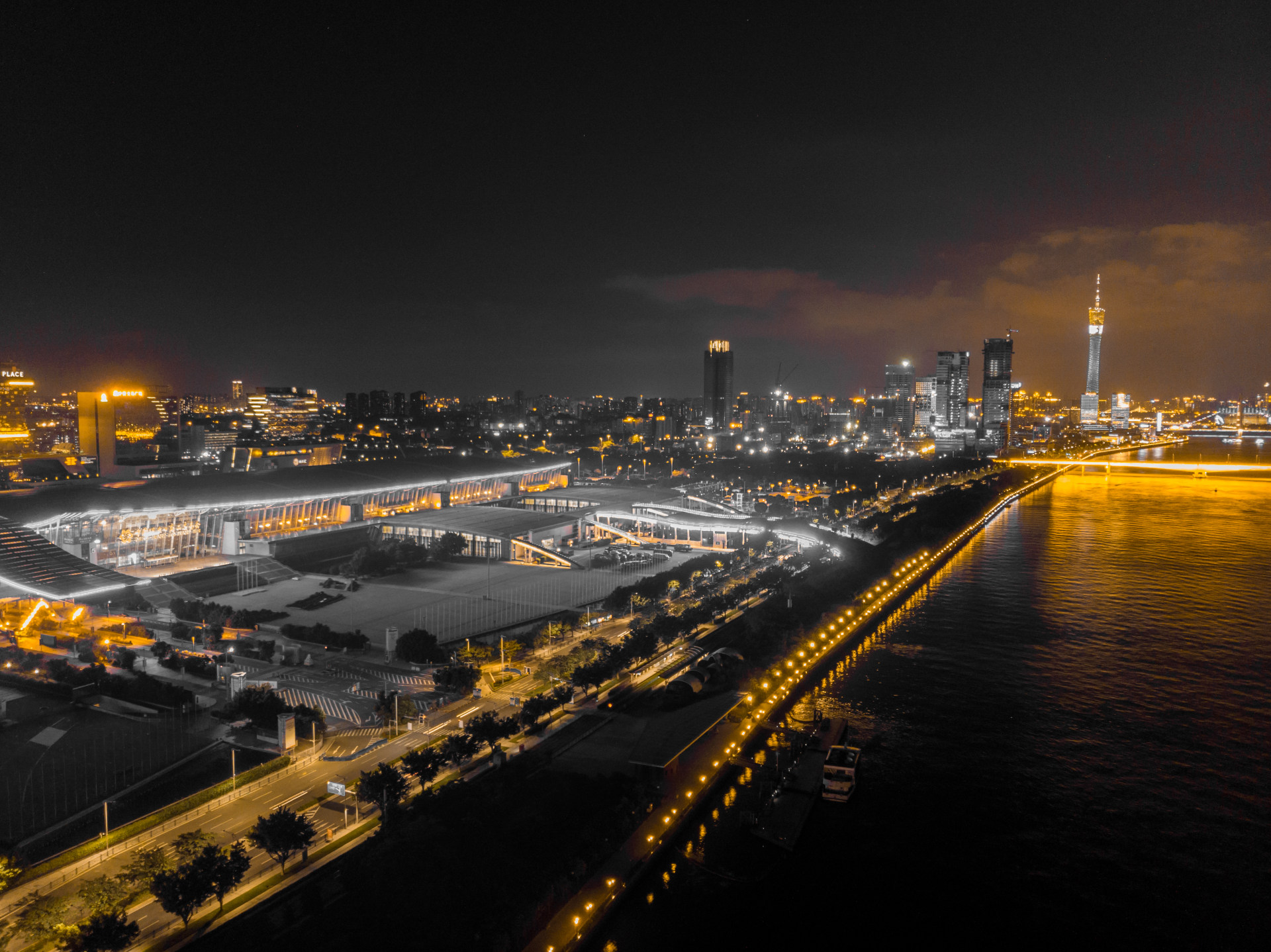 广州琶洲夜景