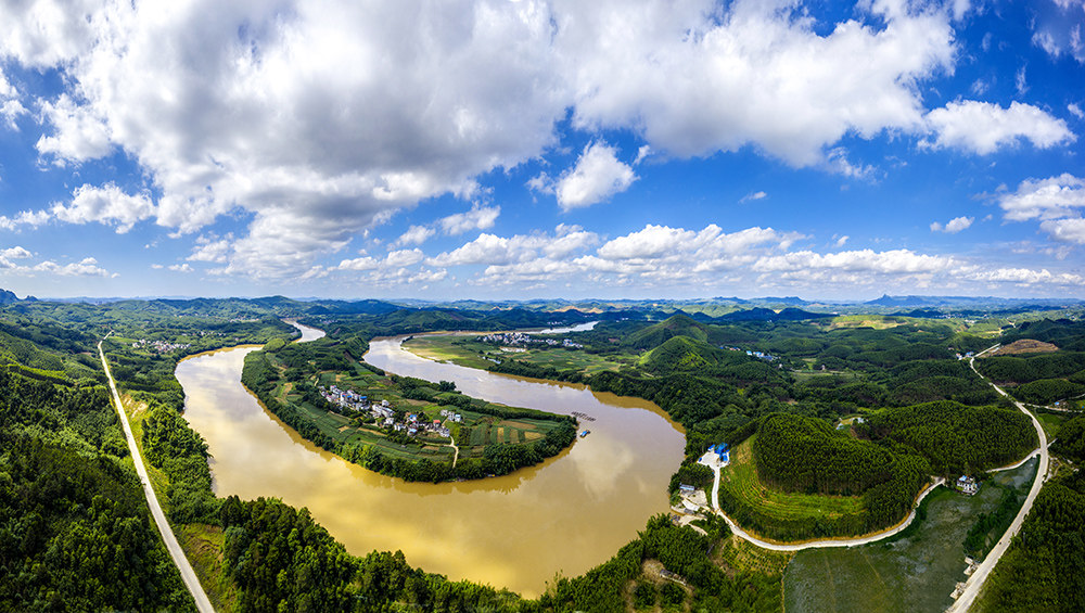 柳州山岔弯景色