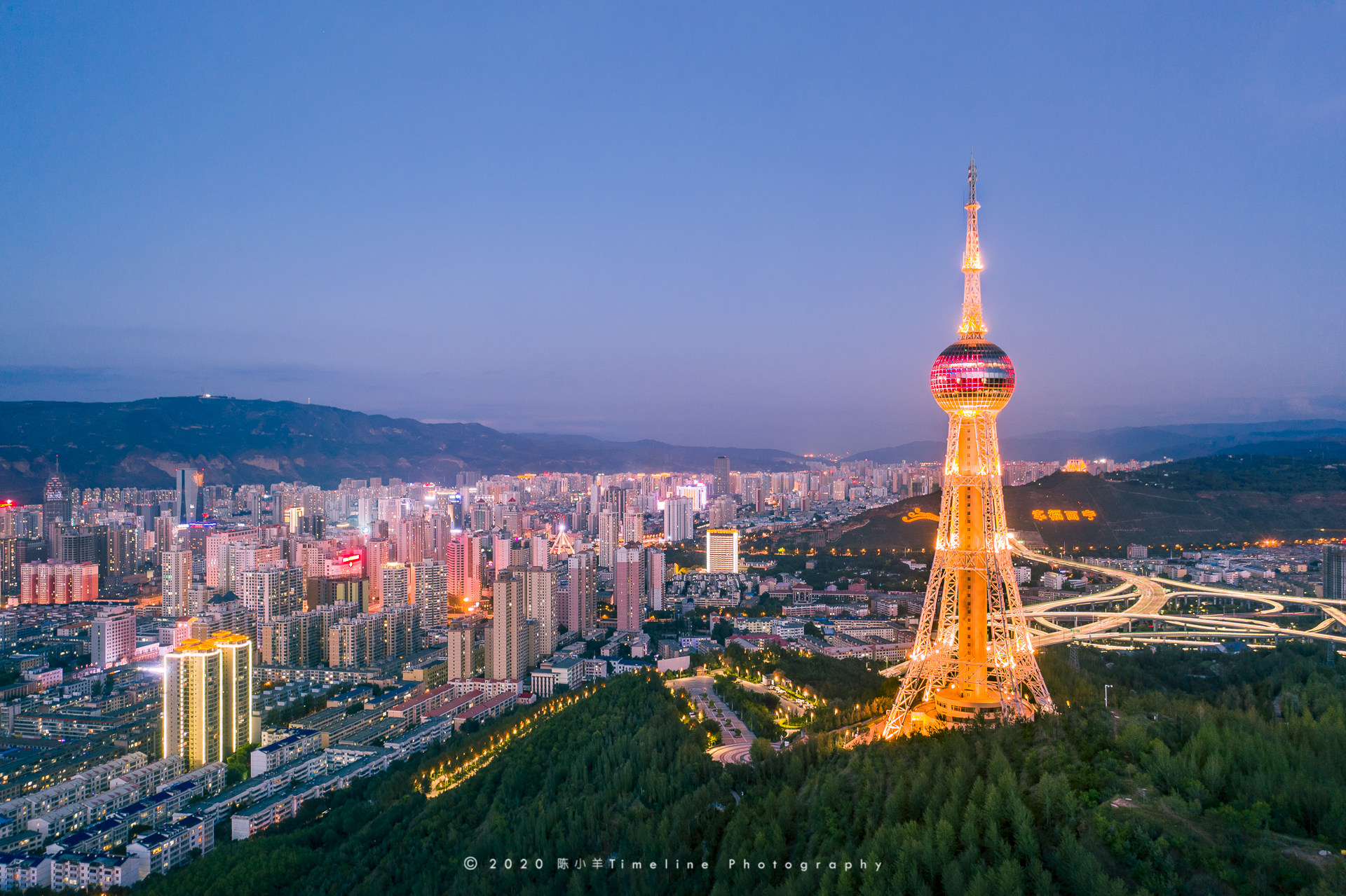 浦宁之珠——西宁电视塔