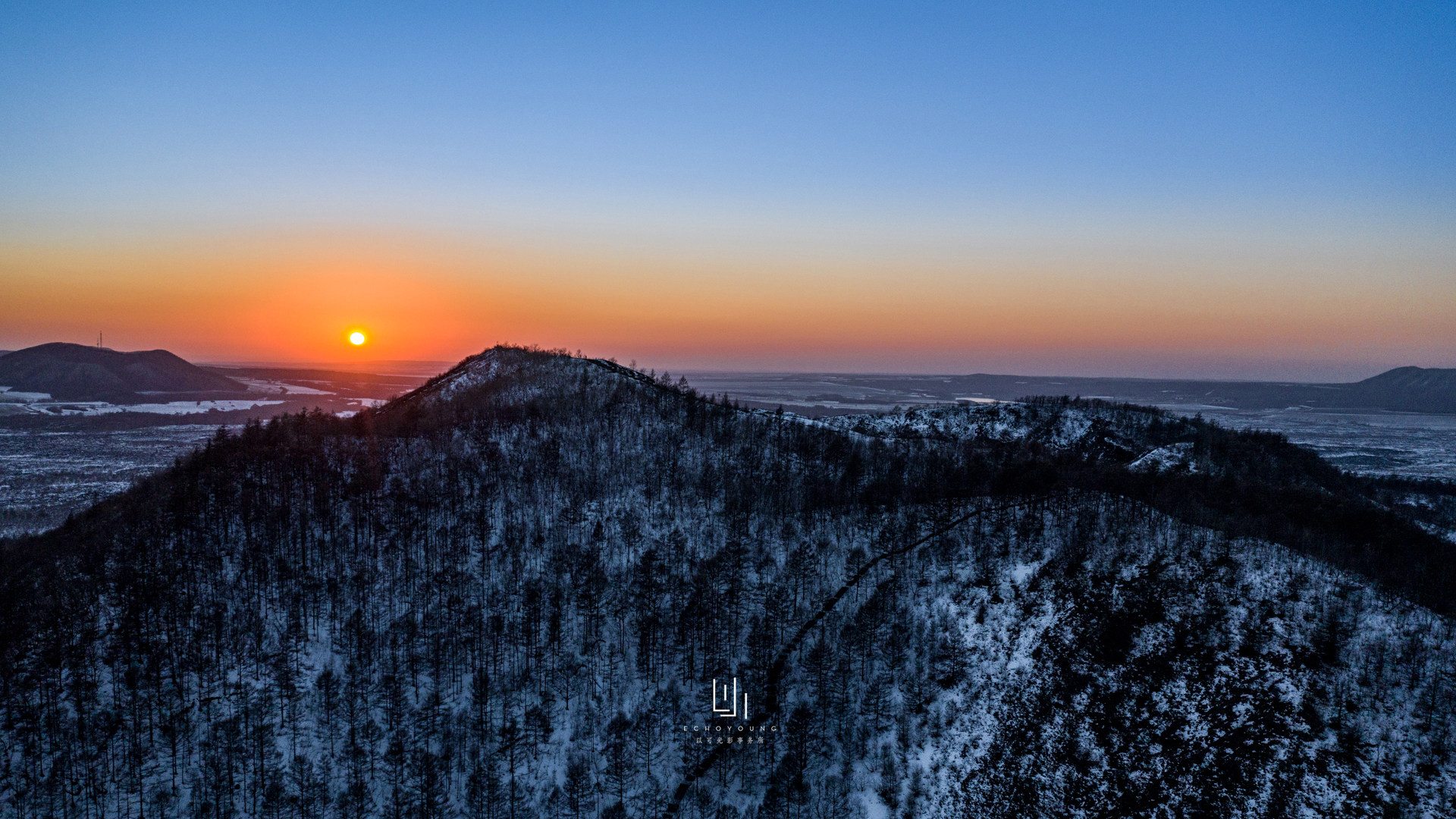 日暮西山