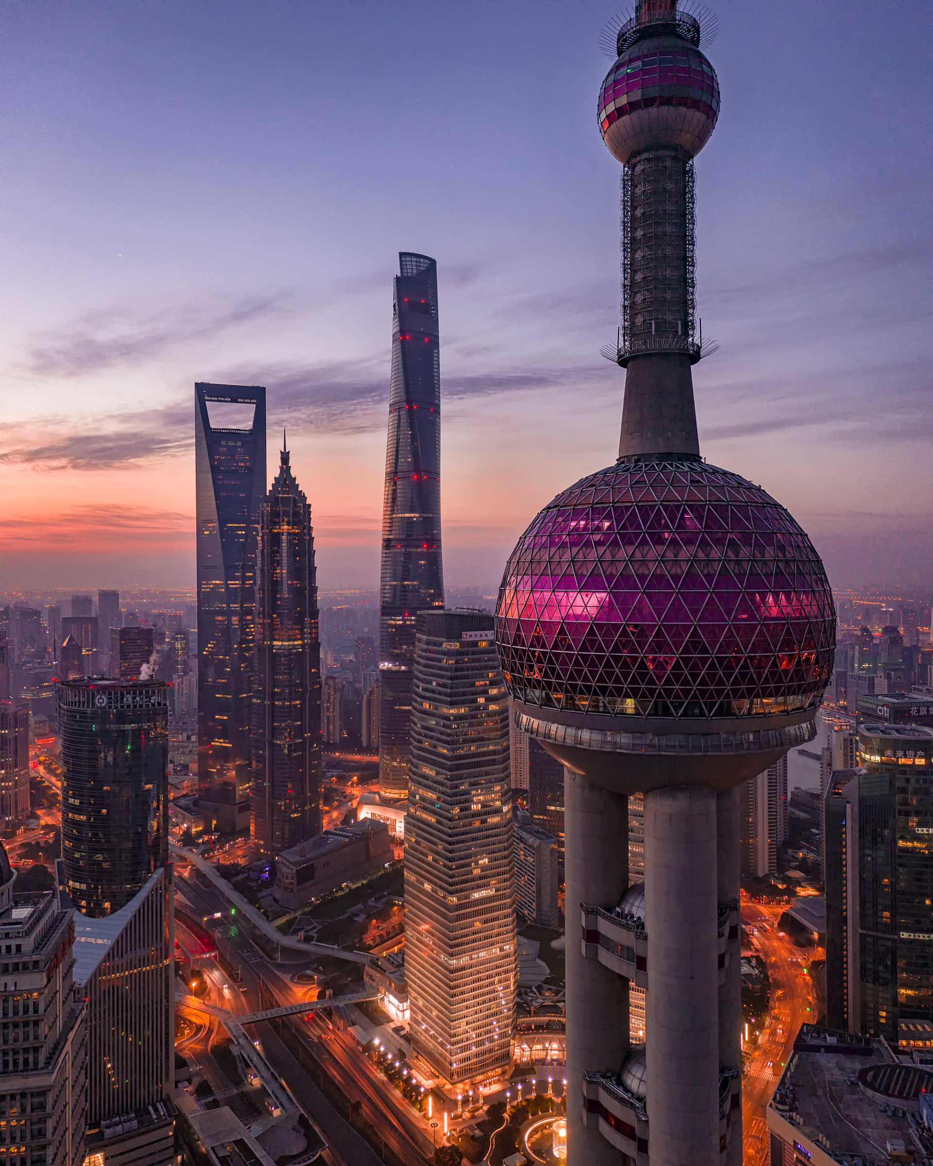 东方明珠 | oriental pearl tv tower