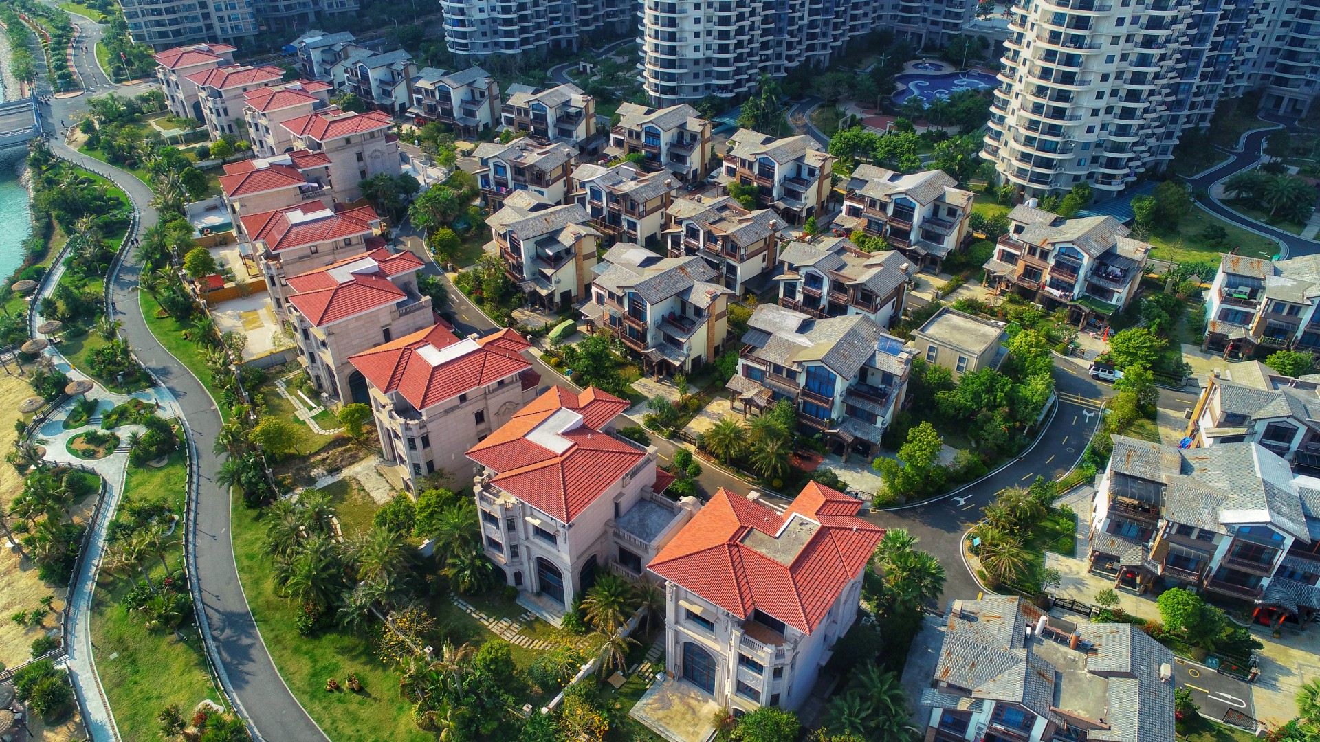 小黄哥航拍&十里银滩别墅区