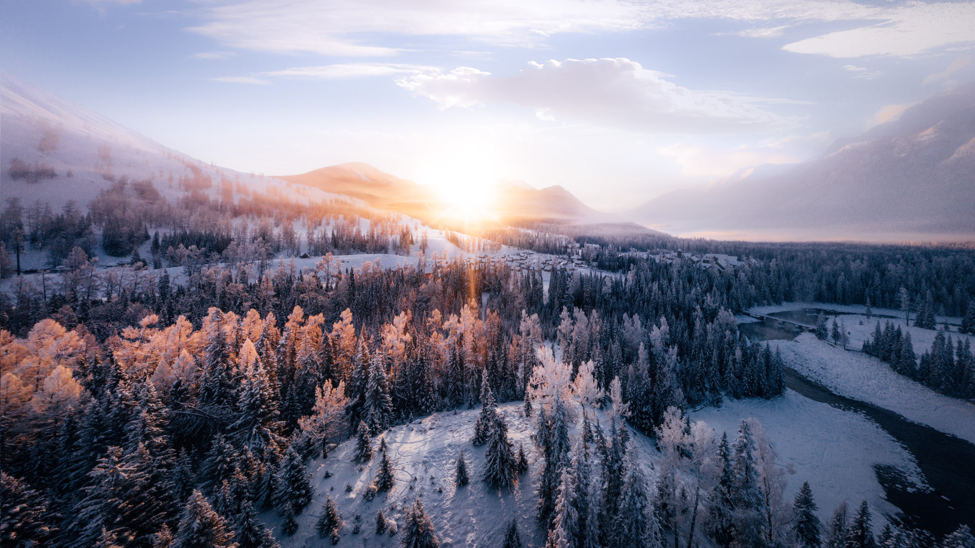 林海雪原图片大全图片