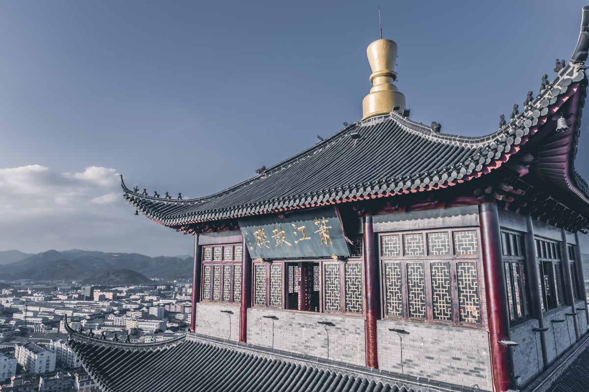 平阳县萧江镇桔坡山鼓楼