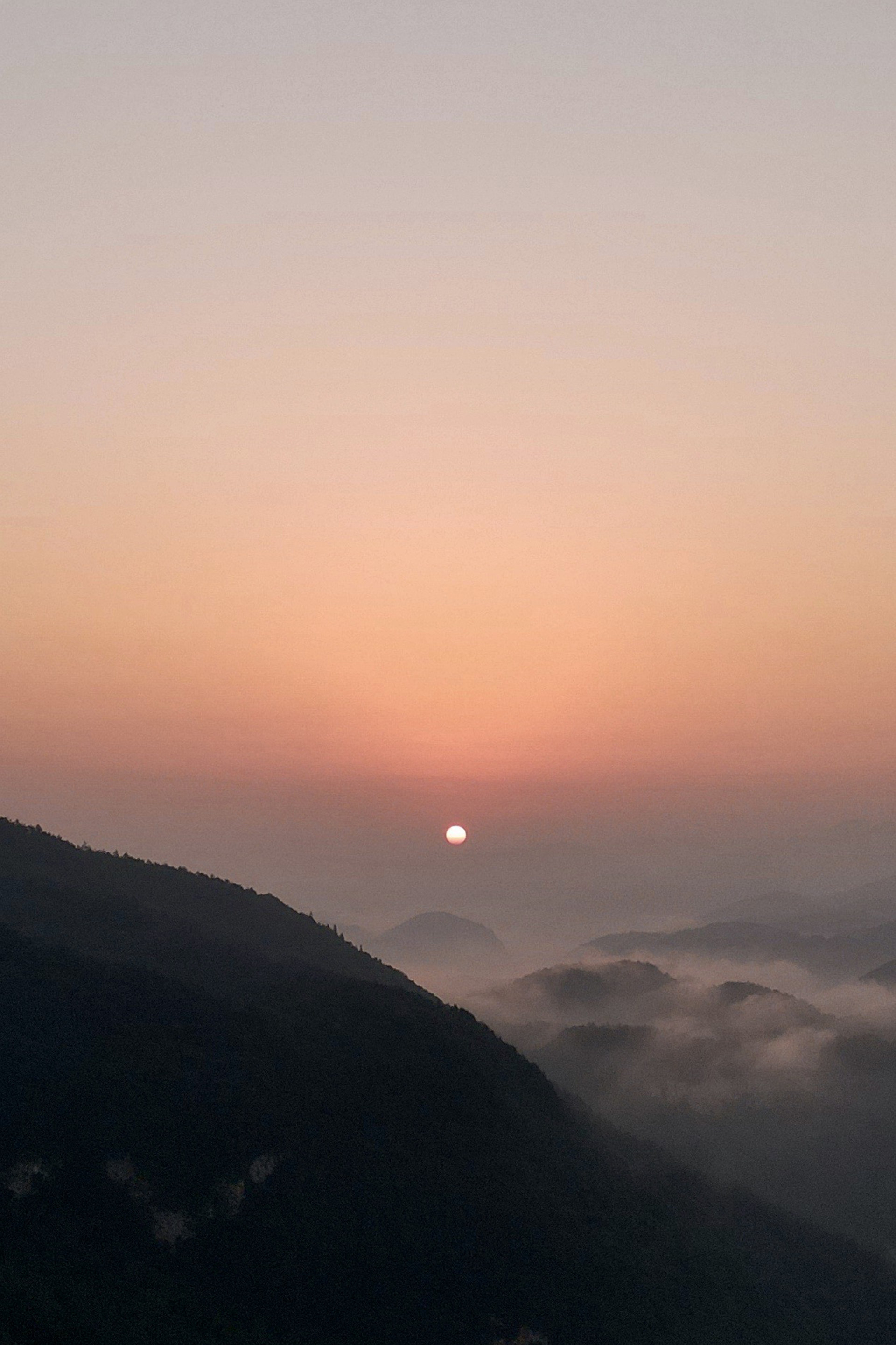 张家界日出图片