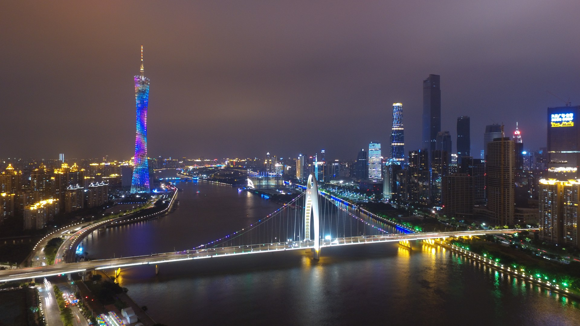 广州珠江夜景