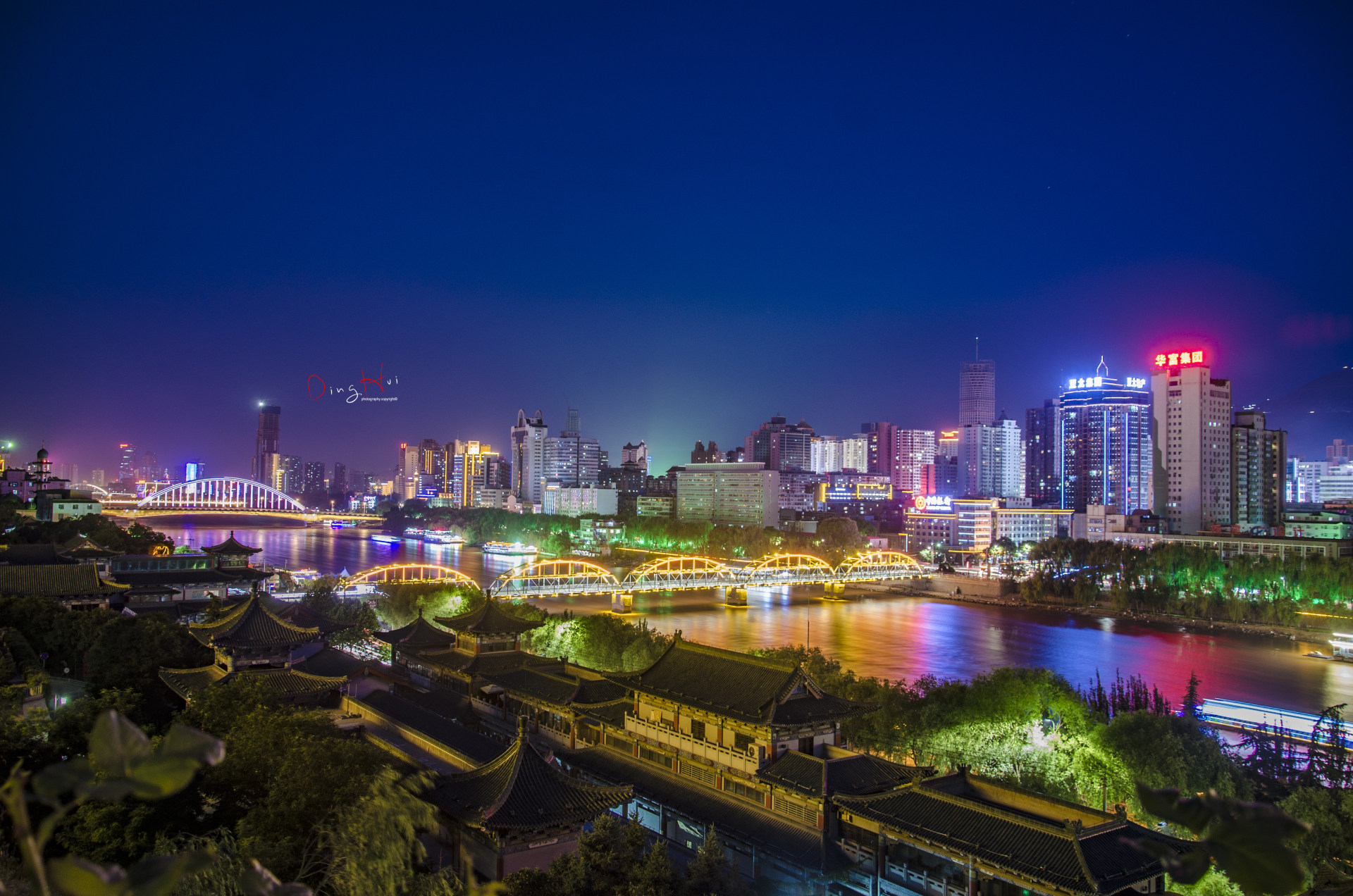 兰州·中山桥其他兰州夜景