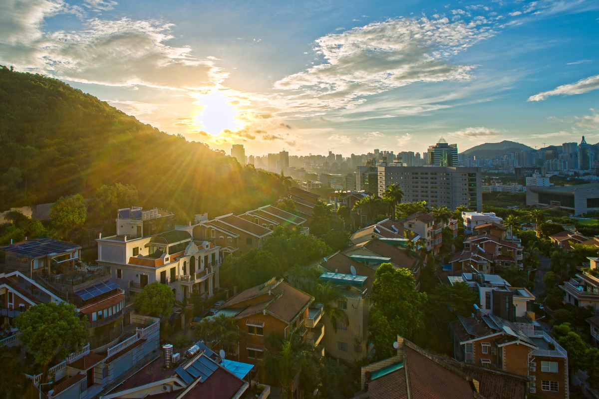厦门凤凰山庄日出1