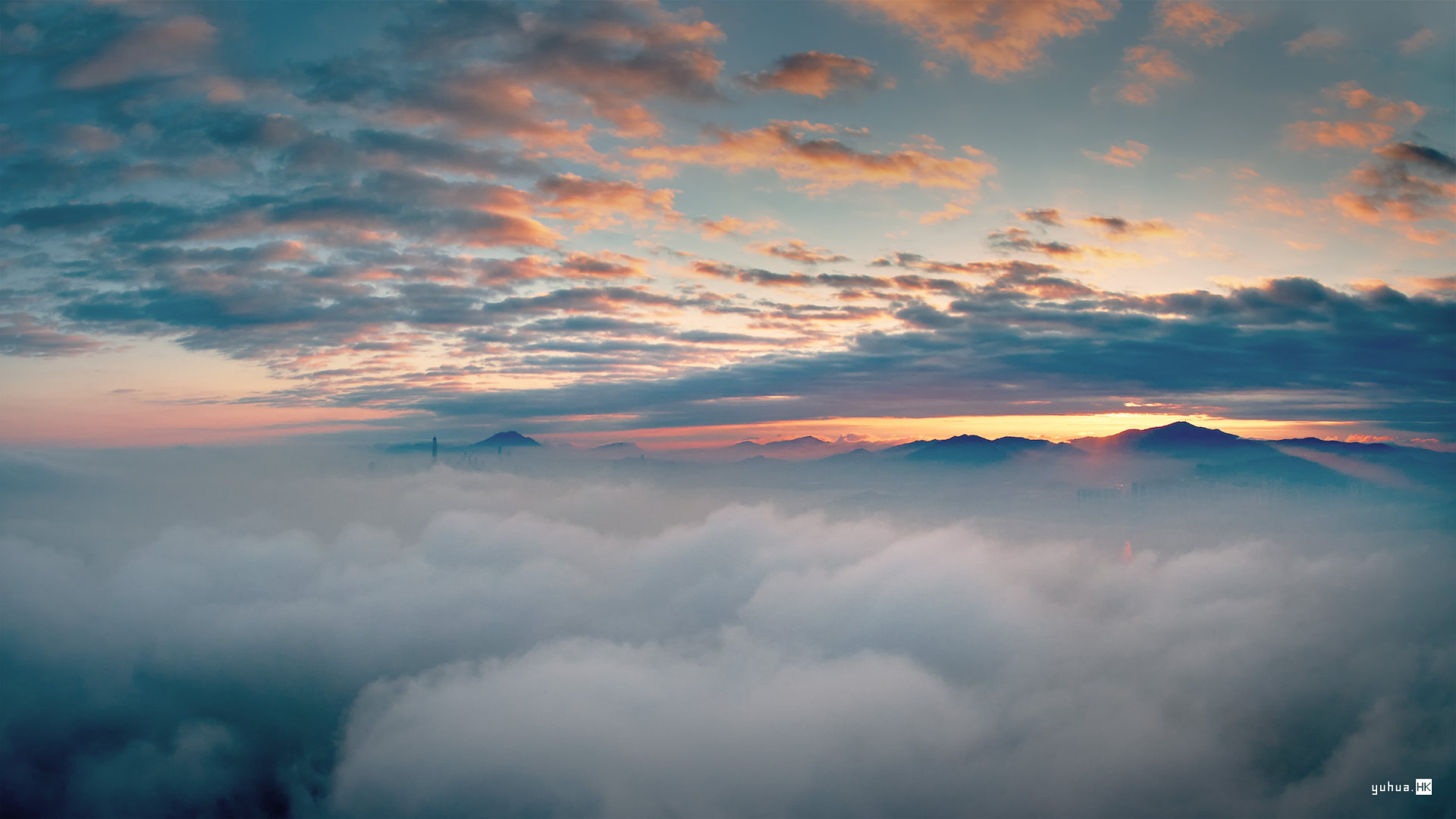 穿越云层睇日出 来自 余华 yuhua | 天空之城