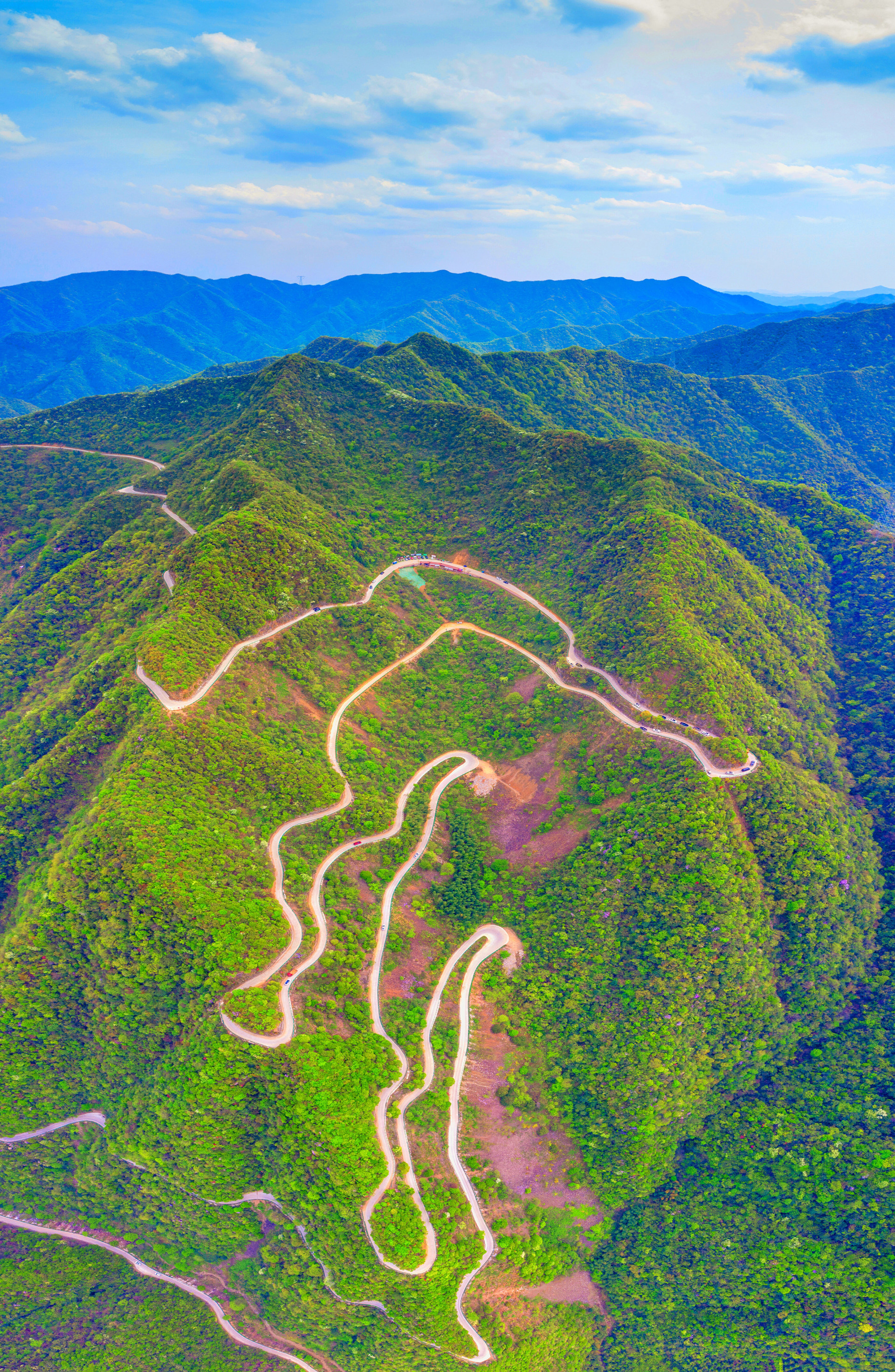 皖南川藏线之桃岭盘山公路