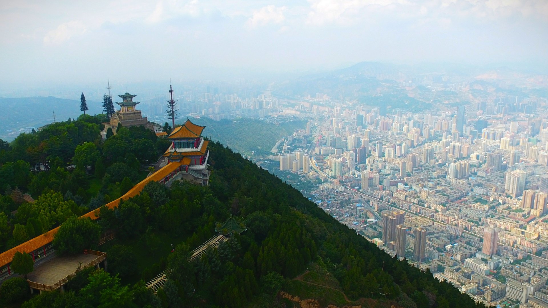 兰州南山三台阁