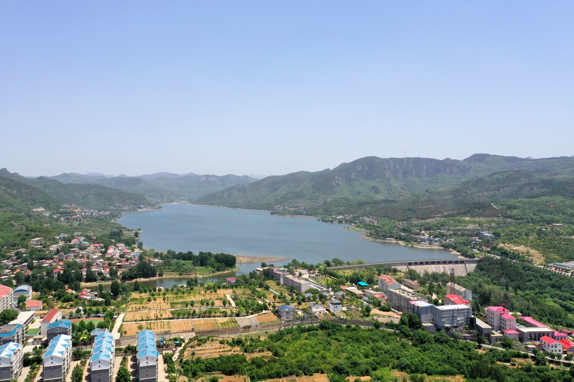 锦绣川水库即景