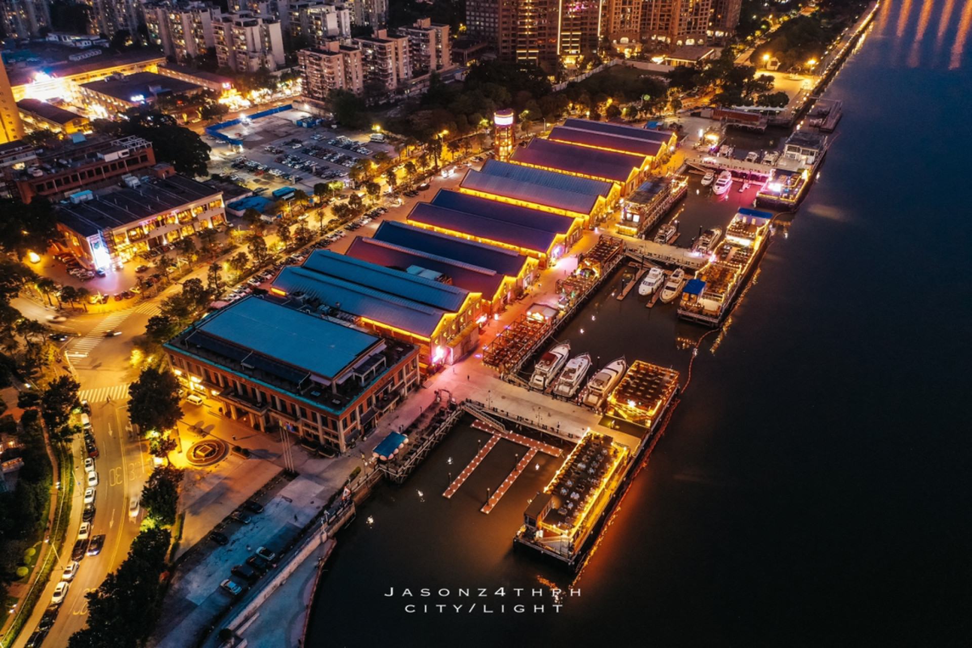 广州太古仓夜景图片图片