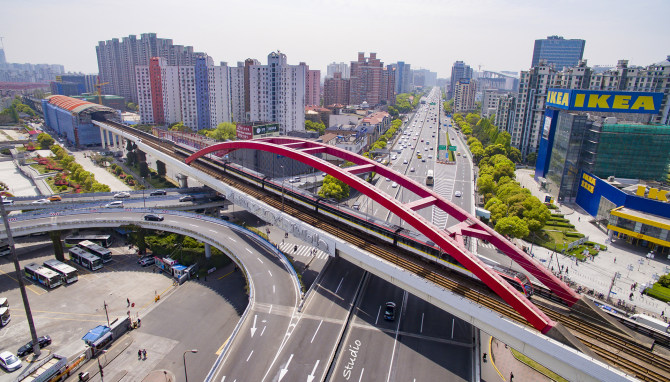 上海漕溪路立交桥