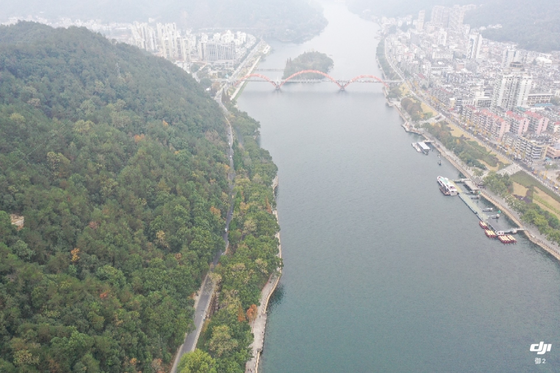新安江 彩虹桥图片