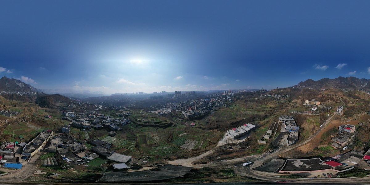 镇雄县全景图 来自 sishuizhao | 天空之城