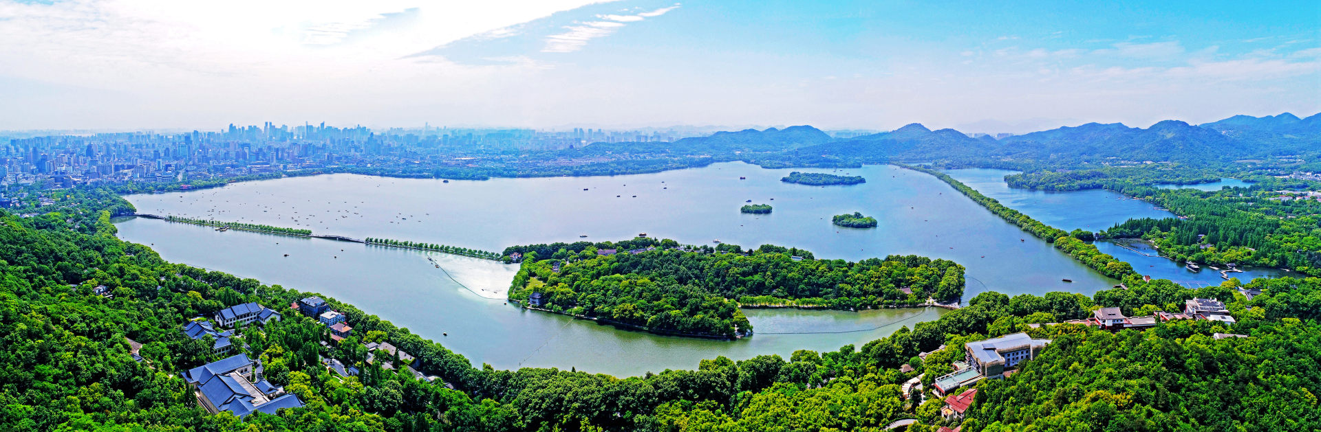 杭州西湖vr全景图片