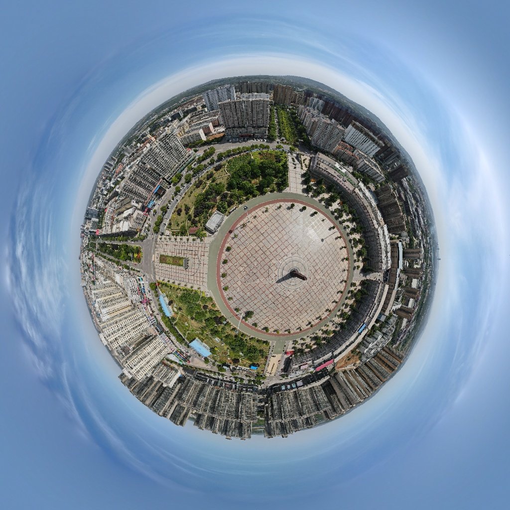 全景新安新安县黛眉地质文化广场全景航拍新安在线