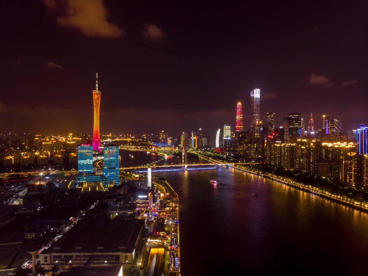 广州琶洲夜景