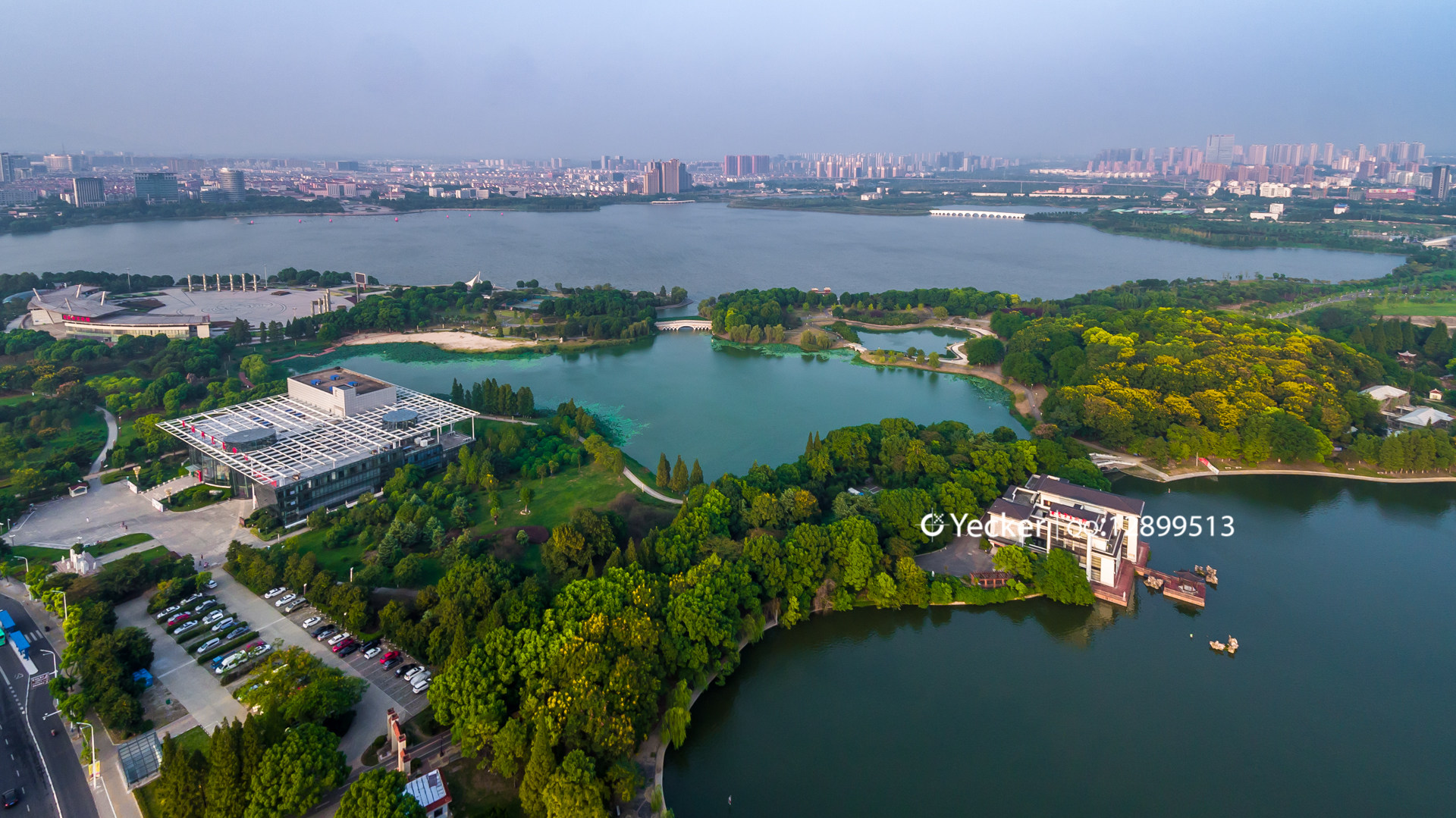 航拍安庆市大观区 来自 yecker | 天空之城