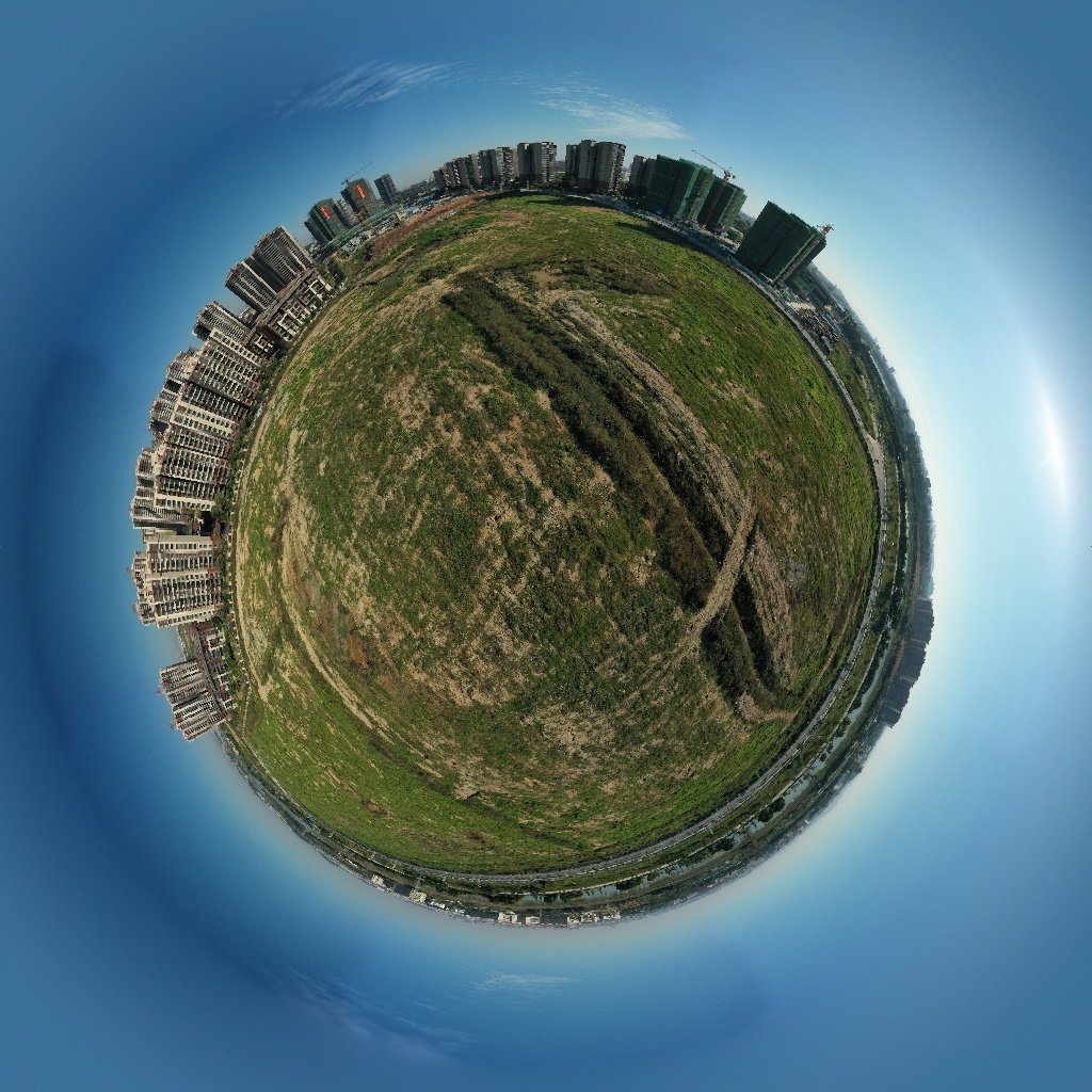 东莞市茶山镇嘉华国际10层(35米)的视野(摄于2018年12月17日)