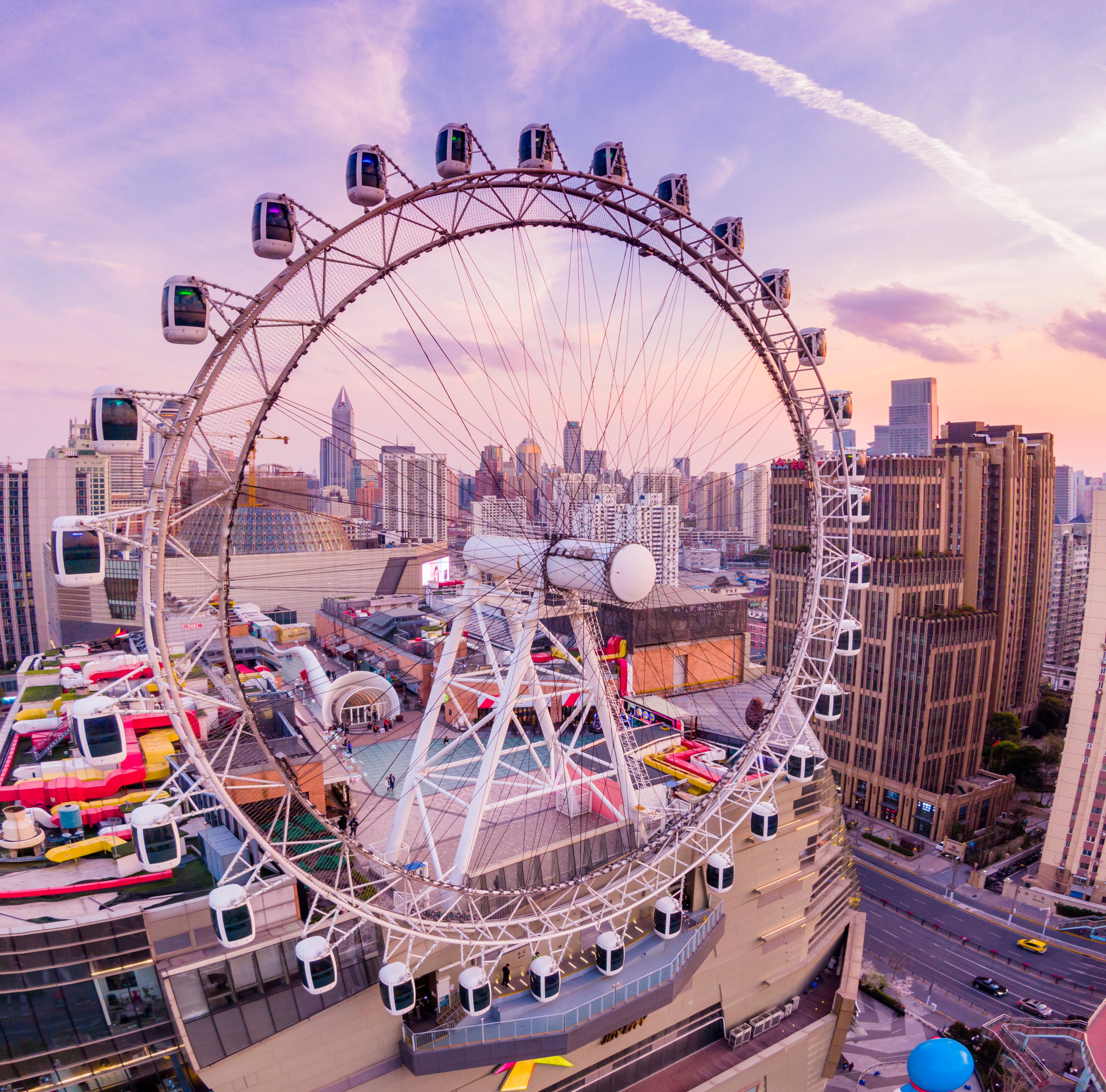 大悦城的摩天轮