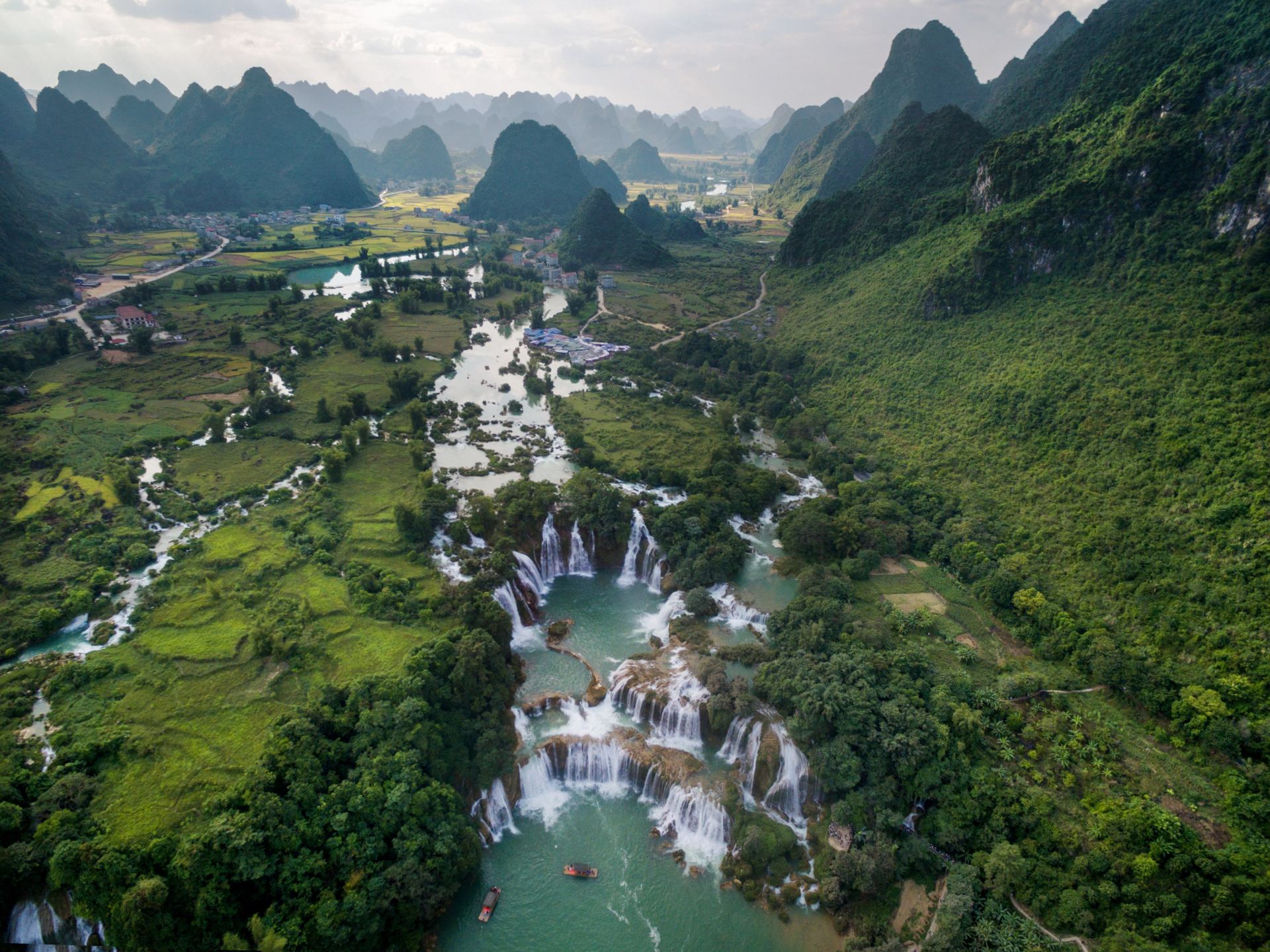 中国 广西 德天跨国大瀑布