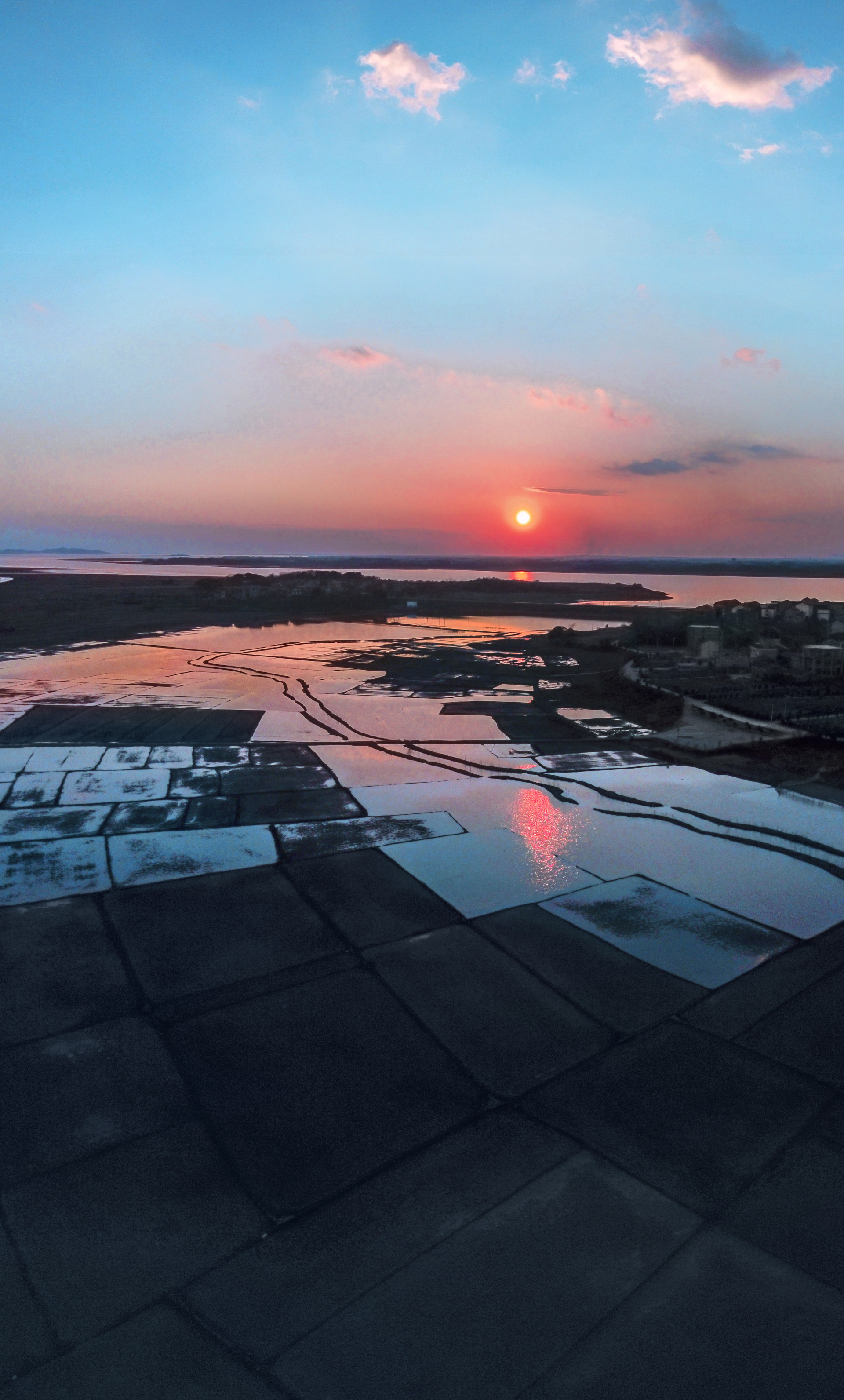 鄱湖夕阳