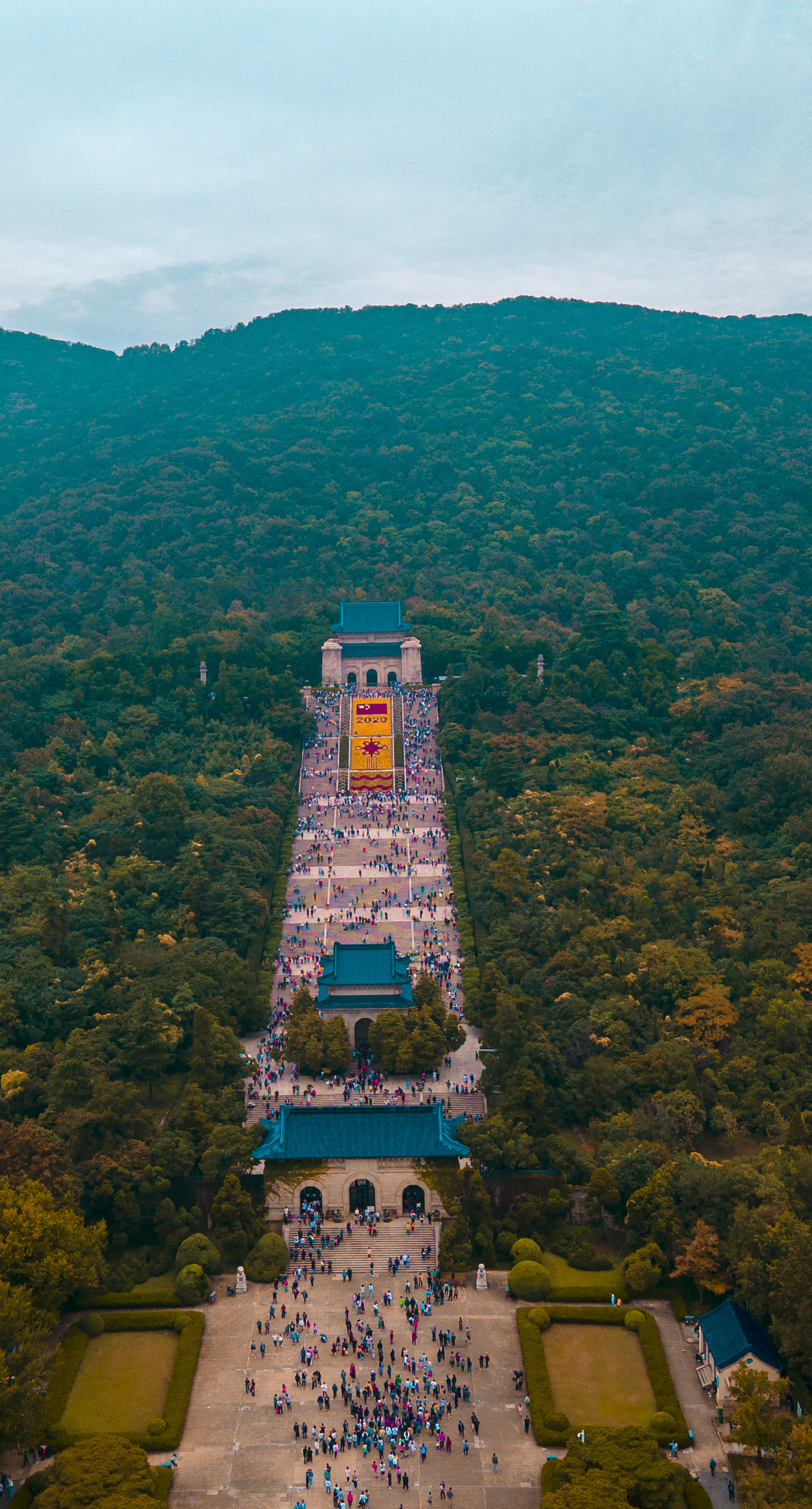 拜谒南京中山陵