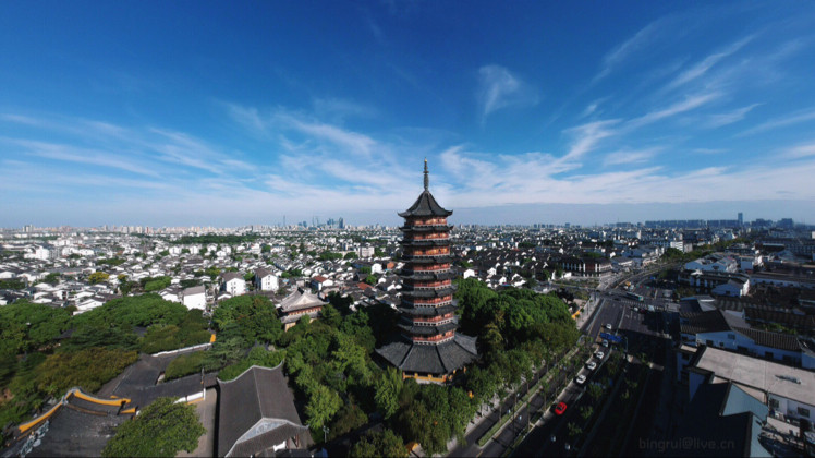 秋高气爽姑苏城