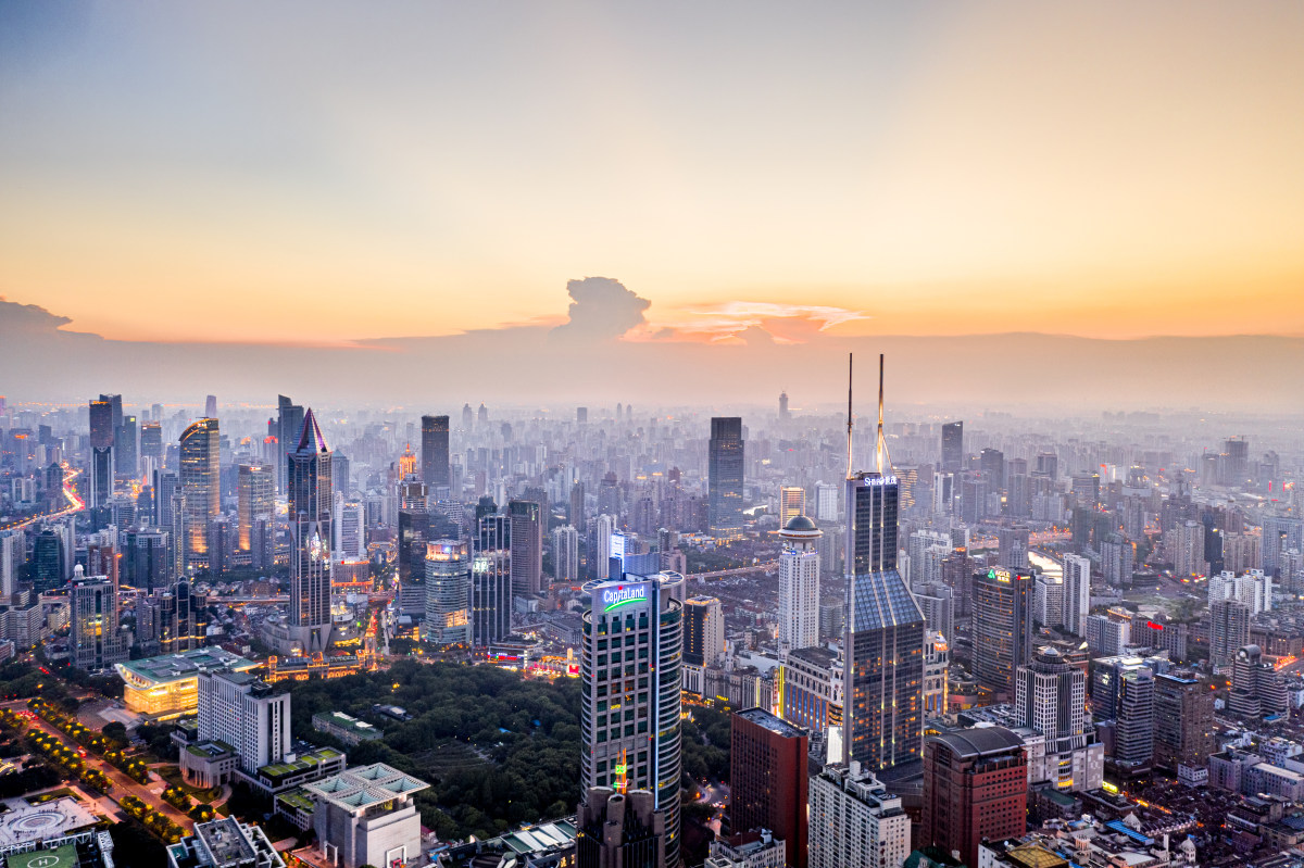 上海黄浦区人民公园夜景by 愁绪 Skypixel