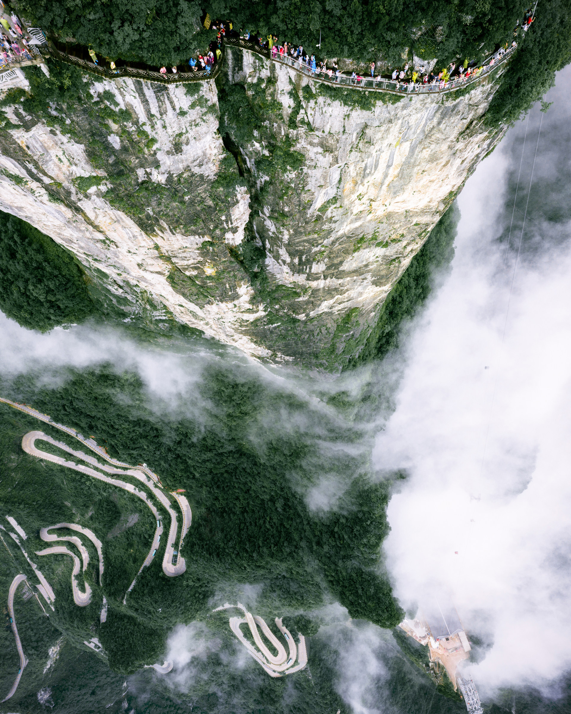 张家界天门山栈道 来自 逍遥francis | 天空之城