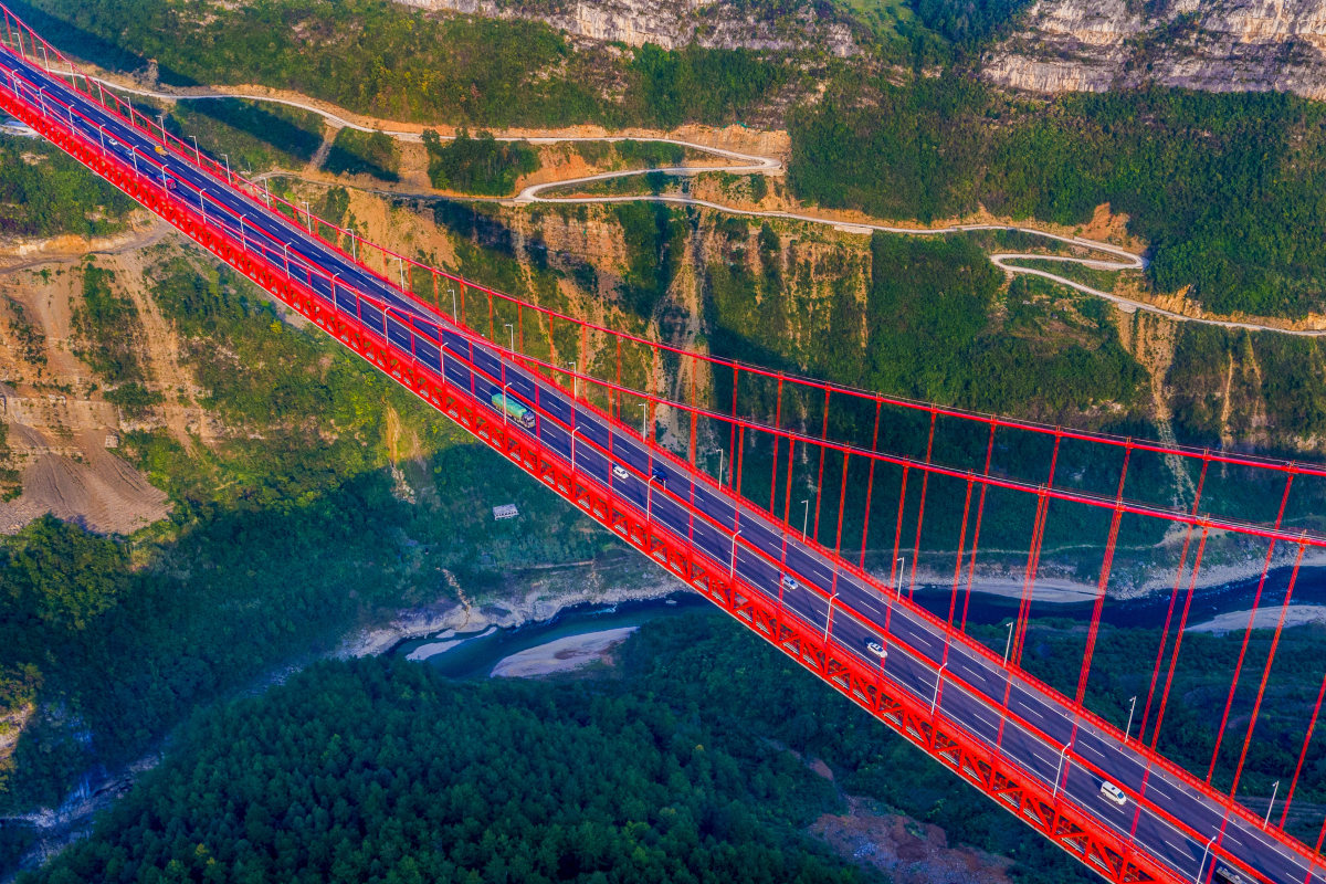 鸟瞰清水河大桥 来自 the1965... | 天空之城