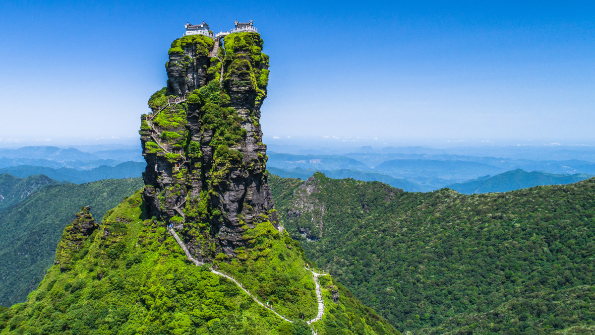 巍巍梵净山红云金顶