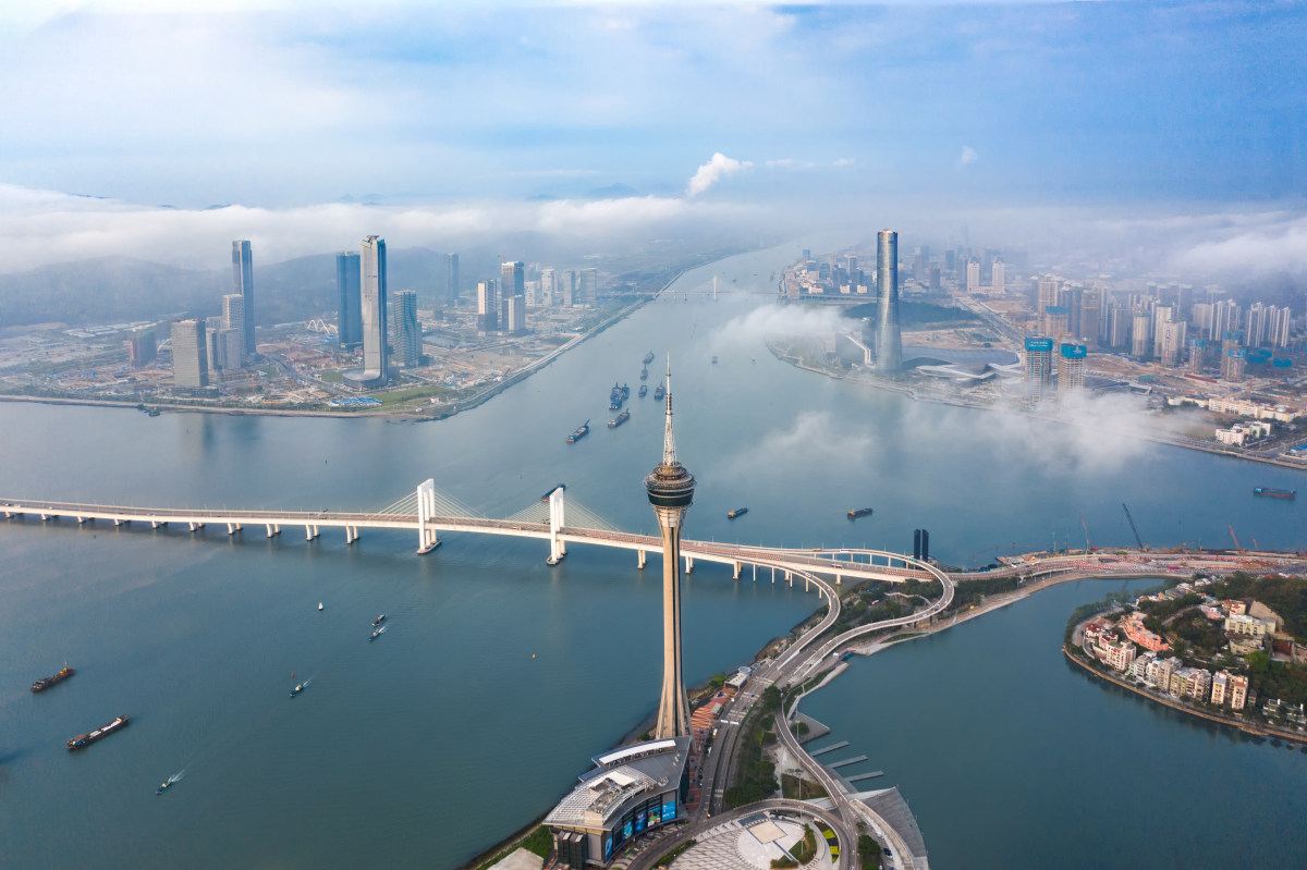 粤港澳大湾区澳门与珠海横琴三叉戟风云