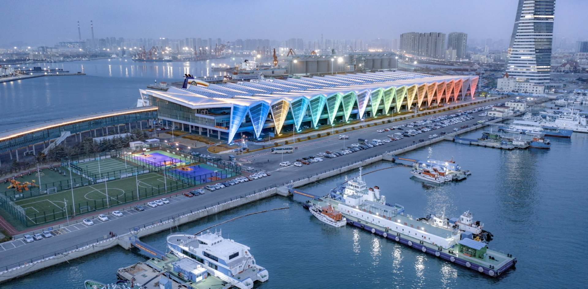 青岛邮轮母港客运中心