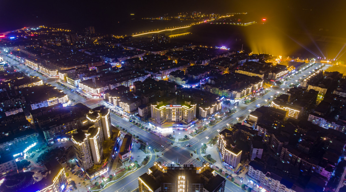 23设备:phantom 4拍摄参数2019-1-14仪陇仪陇夜景