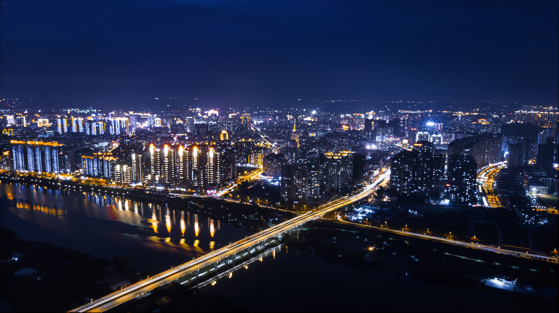 漳州夜景市区图片
