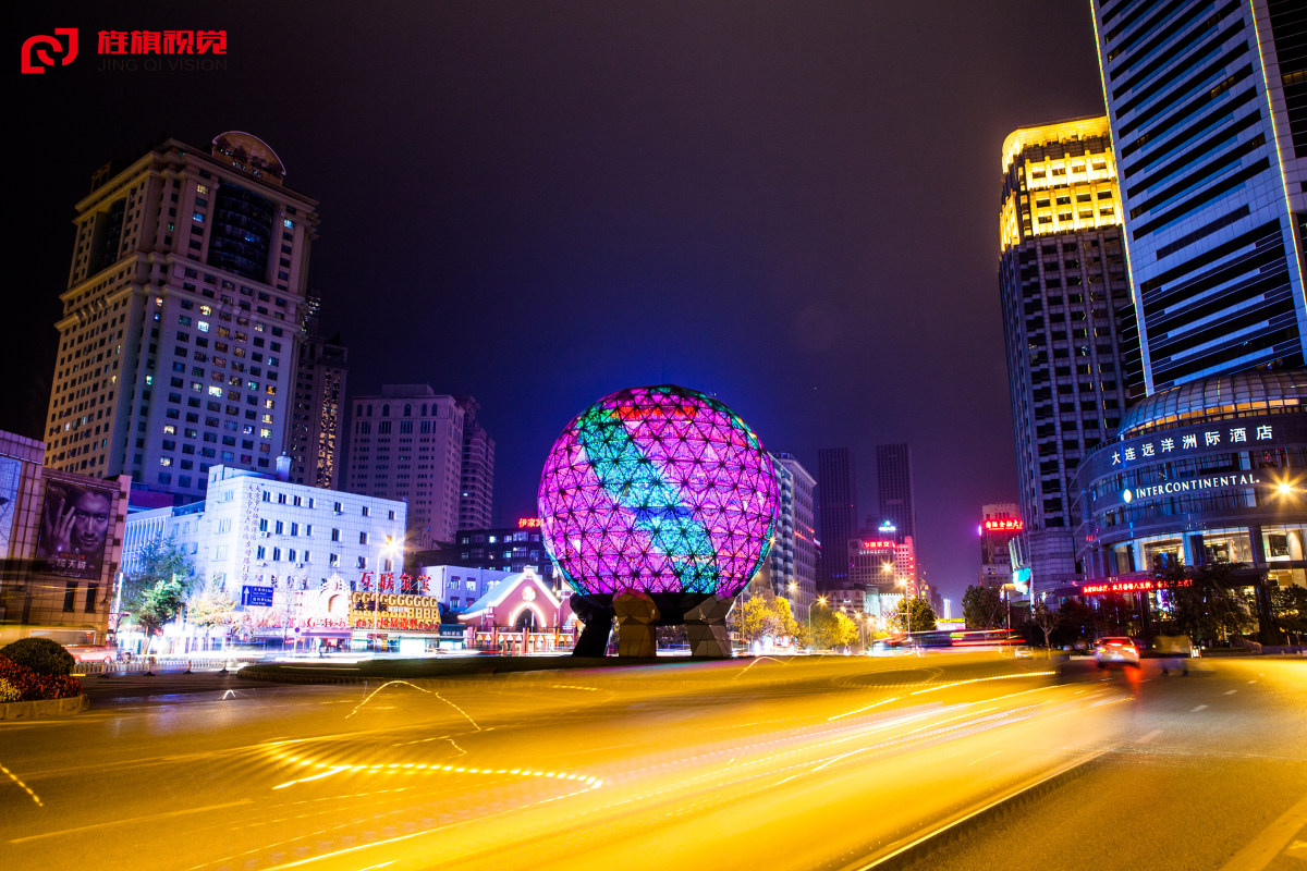 大连友好广场夜景