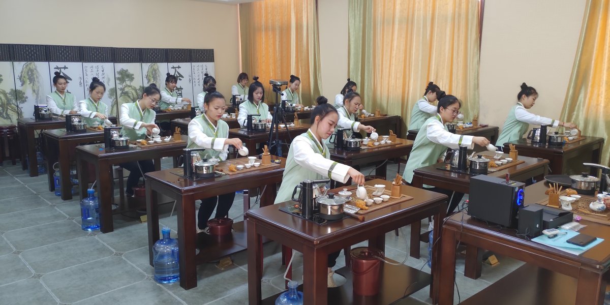 我的学生茶艺展示