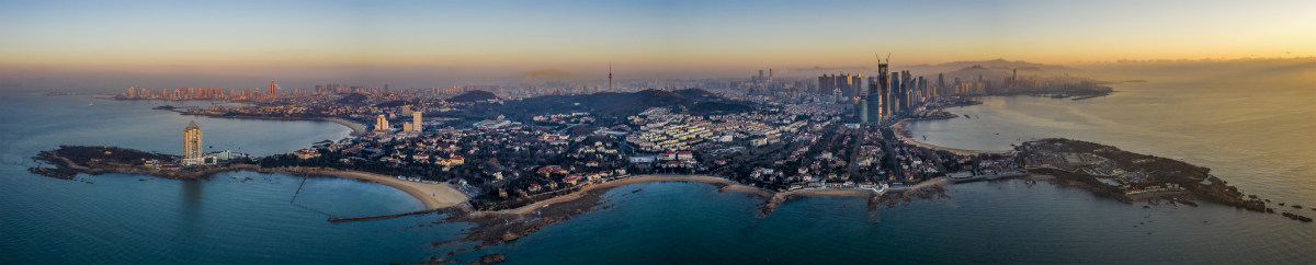 青岛八大关全景