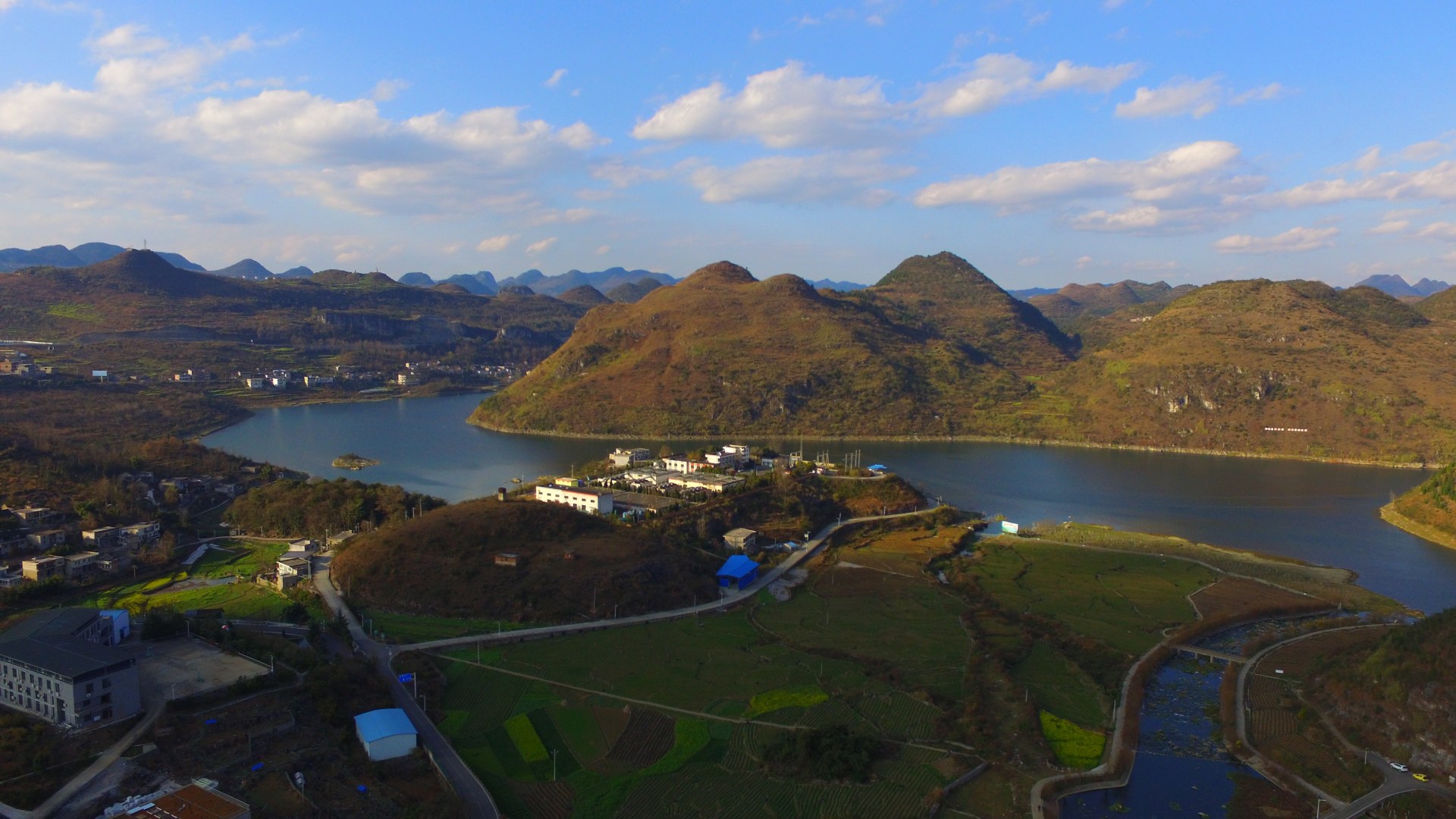 夜郎湖——沙湾