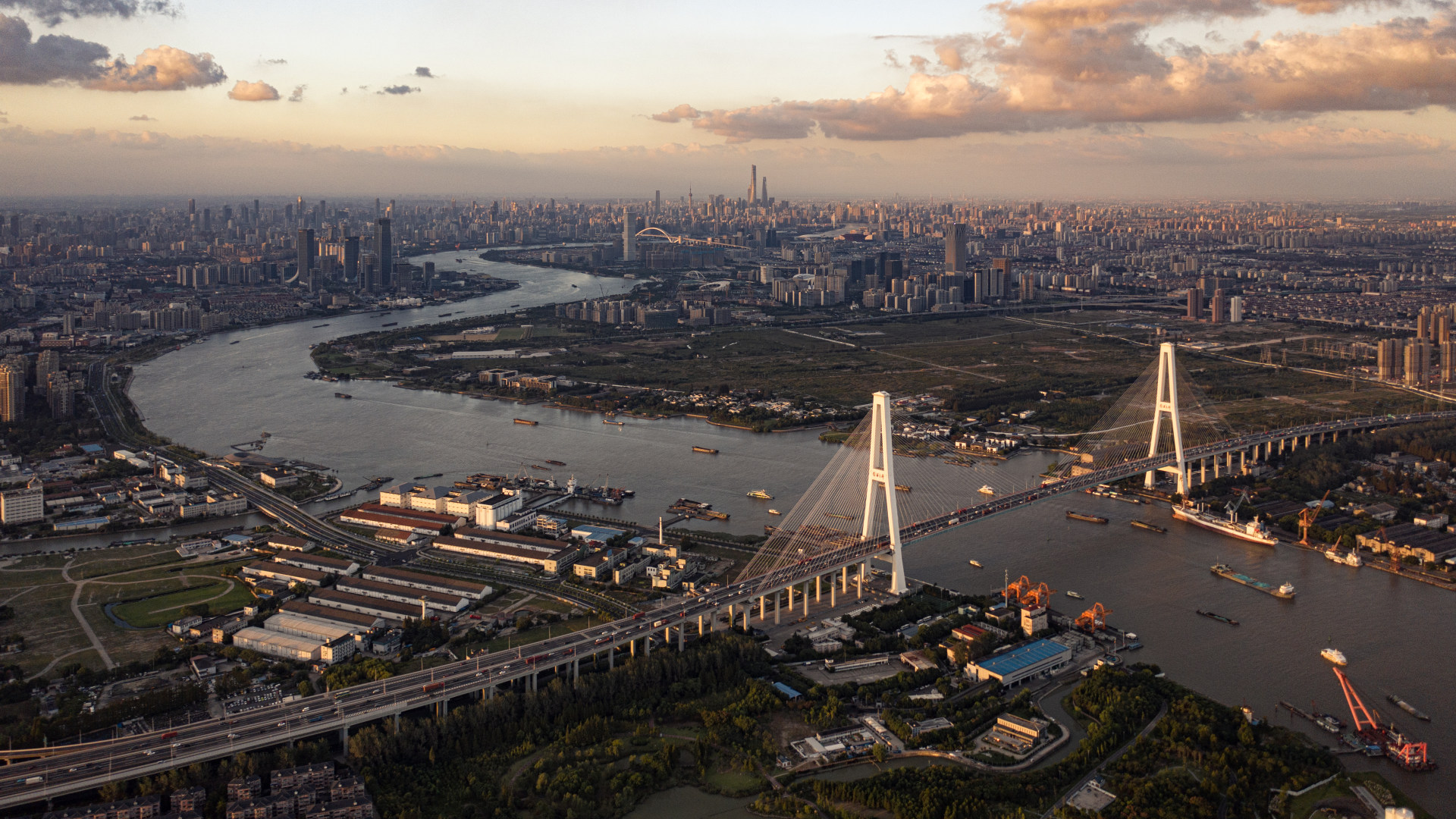 上海浦江徐浦大桥段